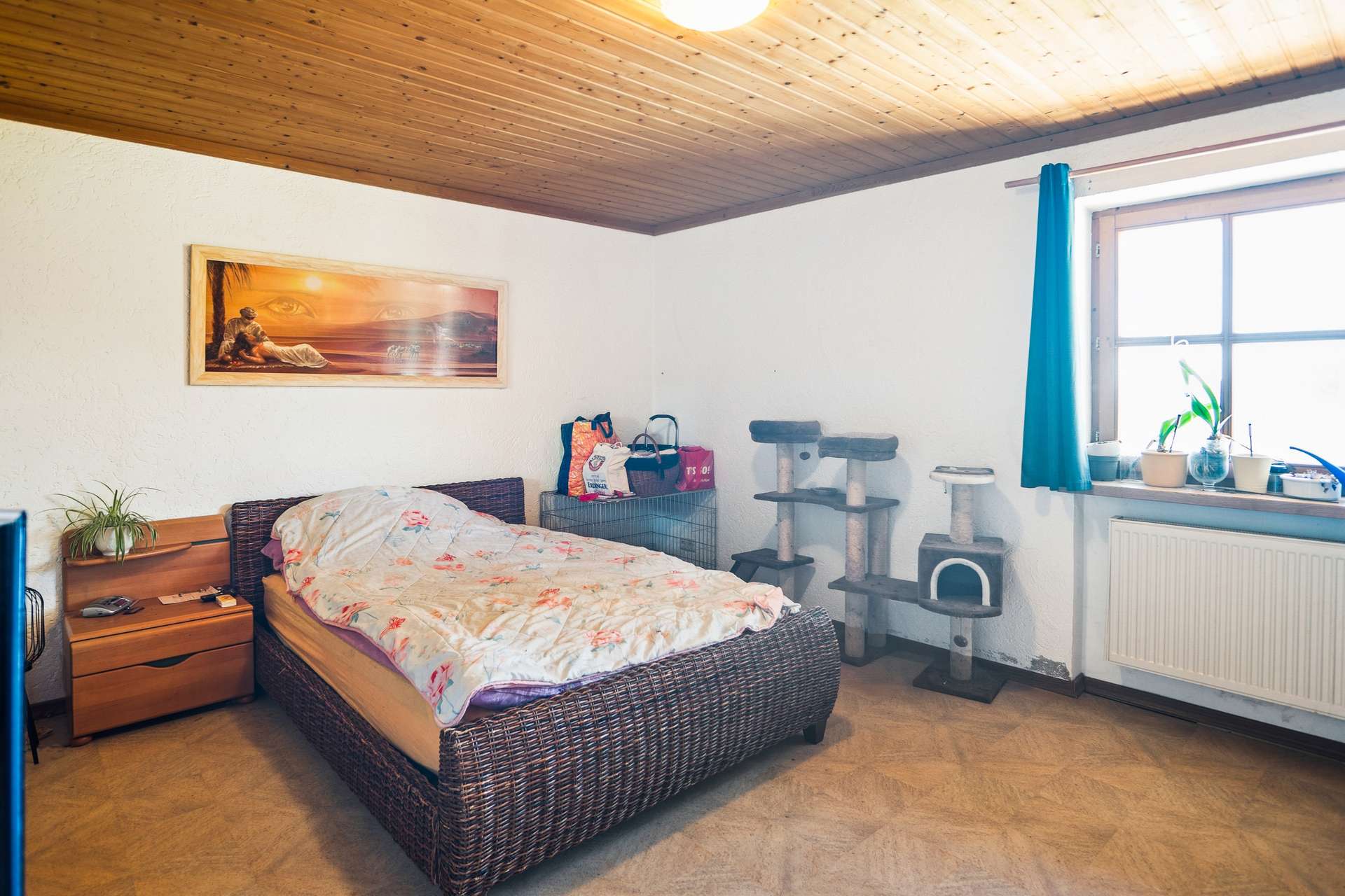 Schlafzimmer im UG